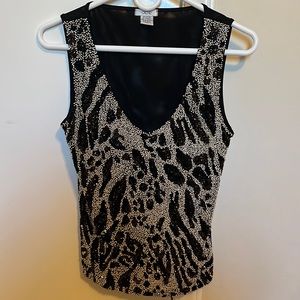 Woman’s fancy tank